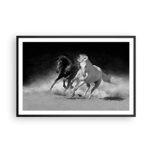 Plakát v černém rámu - Cval svobody - 91x61 cm