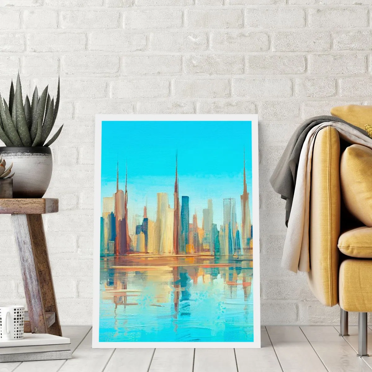 Plakát - Prosluněná metropole - 70x100 cm