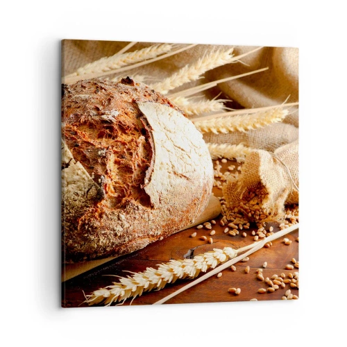 Obraz na plátně - Chutný, voňavý, křupavý - 50x50 cm