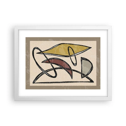 Plakát v bílém rámu - Svisle a vodorovně - 40x30 cm