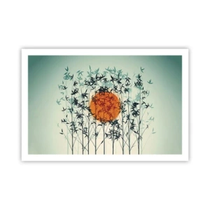 Plakát - Japonské slunce - 91x61 cm