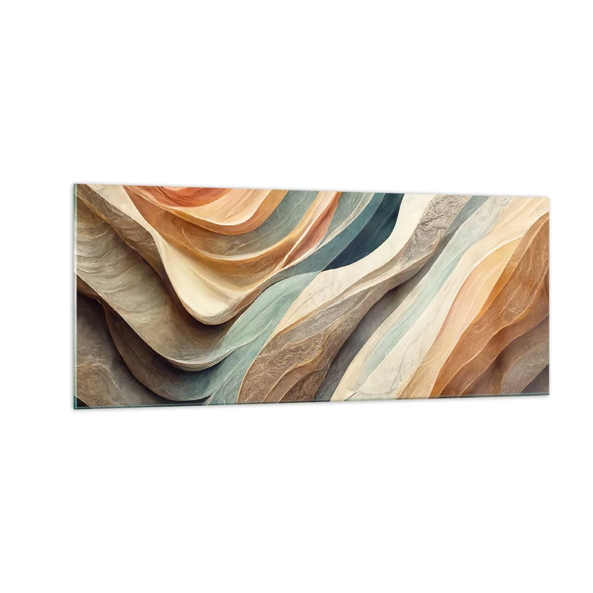 Obraz na skle - Okamžik před změnou - 100x40 cm