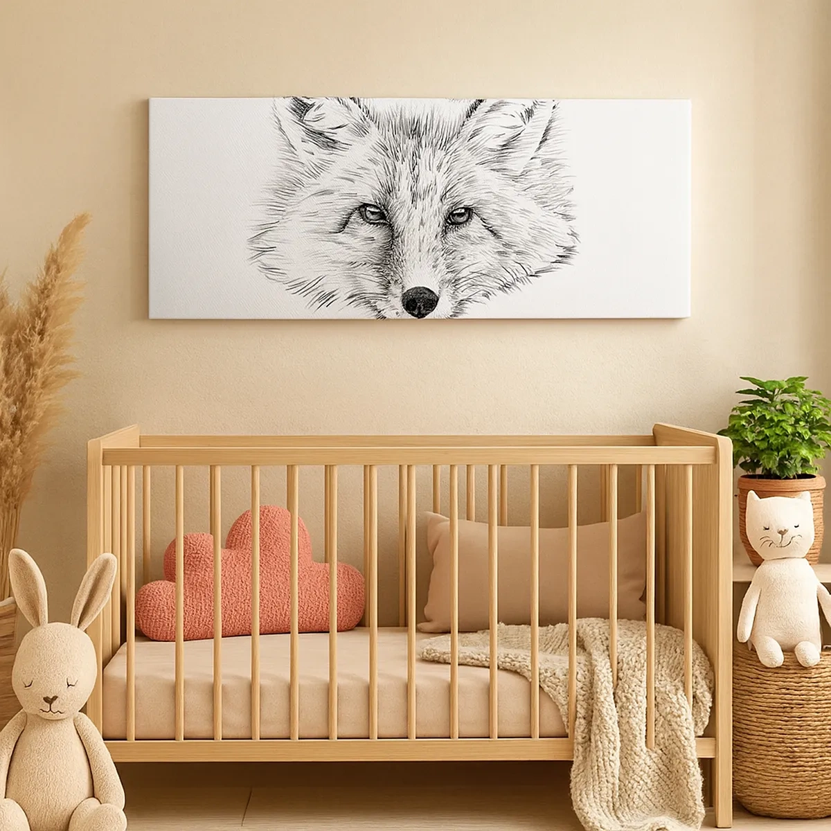 Obraz na plátně - Mohou tyto oči lhát? - 30x30 cm