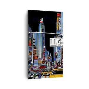 Obraz na plátně - Komiksová velká noc - 45x80 cm