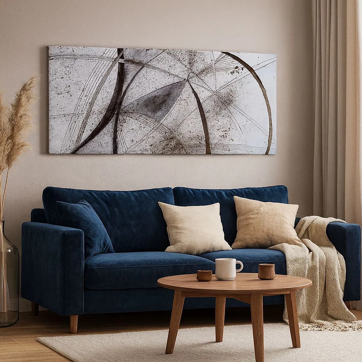 Obraz na plátně - Futuristická fantazie - 100x40 cm