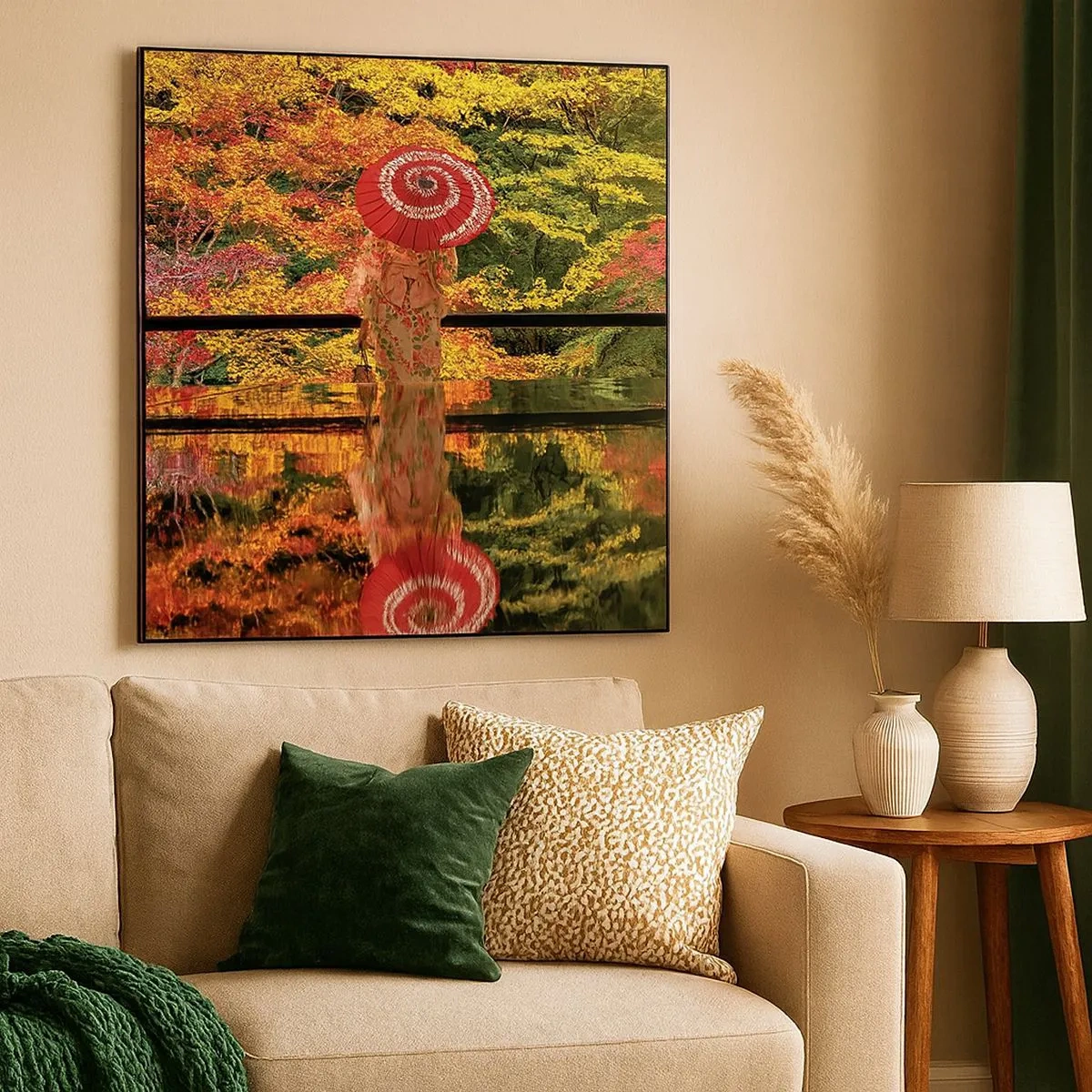 Obraz na plátně - V chrámu přírody - 30x30 cm