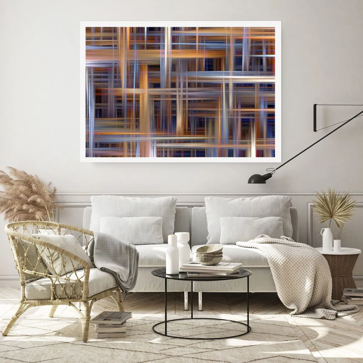 Plakát - Utkané ze světla - 100x70 cm