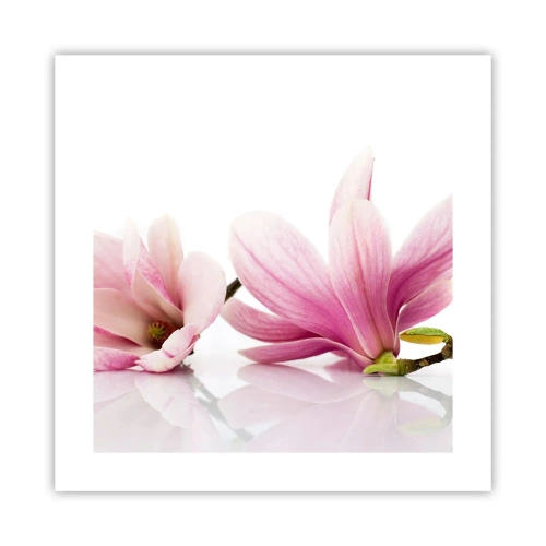 Plakát - Jemné jako závan jara - 40x40 cm