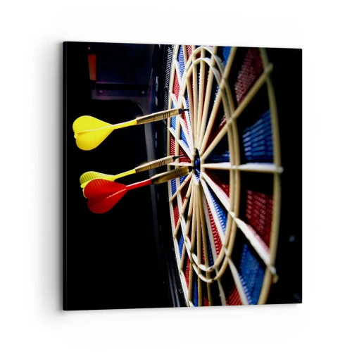 Obraz na plátně - Přesný zásah - 70x70 cm