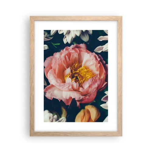 Plakát v rámu světlý dub - S barokním přepychem - 30x40 cm