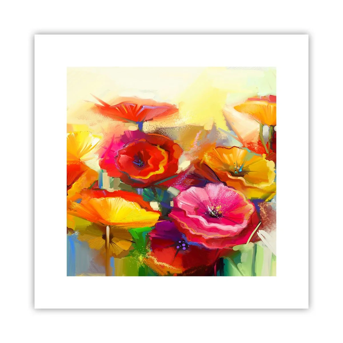 Plakát - Nejenom červené - 30x30 cm