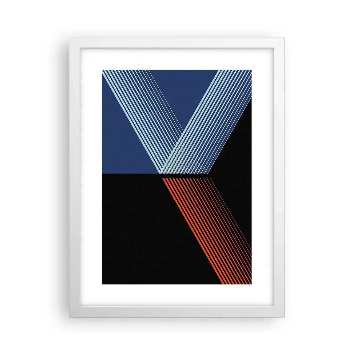 Plakát v bílém rámu - Jednoduchý příběh - 30x40 cm