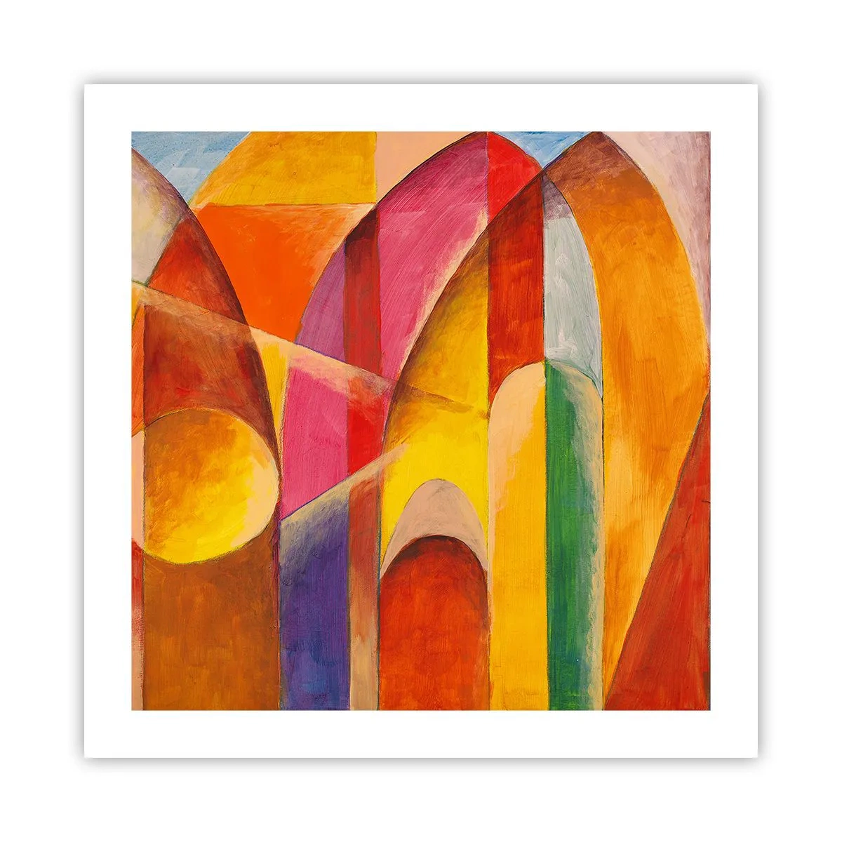 Plakát - Katedrála slunce - 50x50 cm