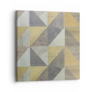 Obraz na plátně - V úhlu trojúhelníku - 40x40 cm