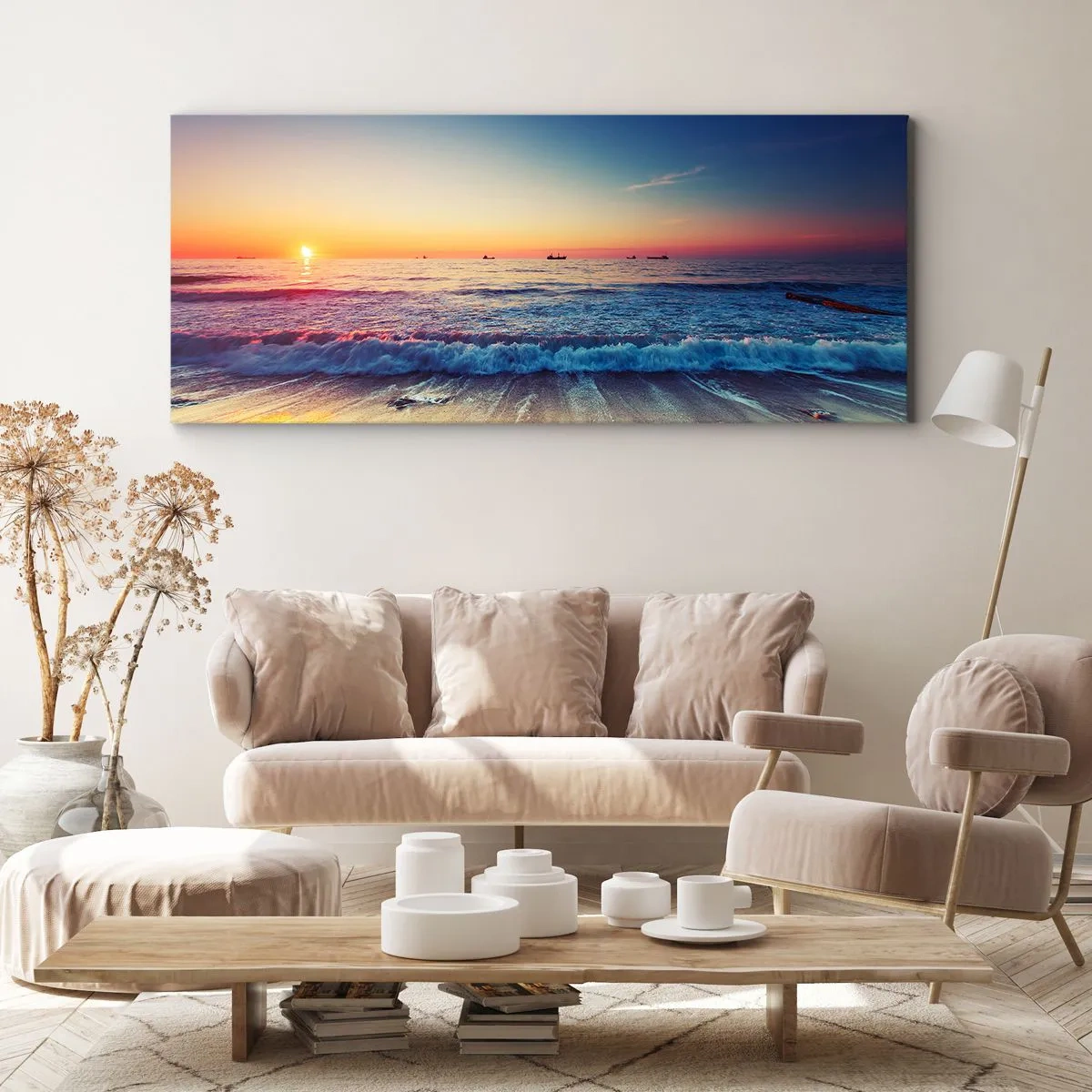 Obraz na plátně - Co je za obzorem? - 120x50 cm