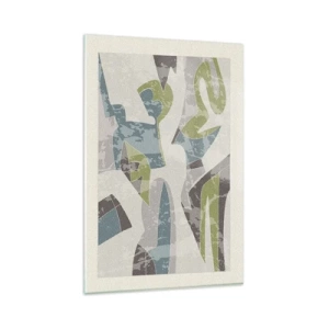 Obraz na skle - Kompozice za sklem - 80x120 cm