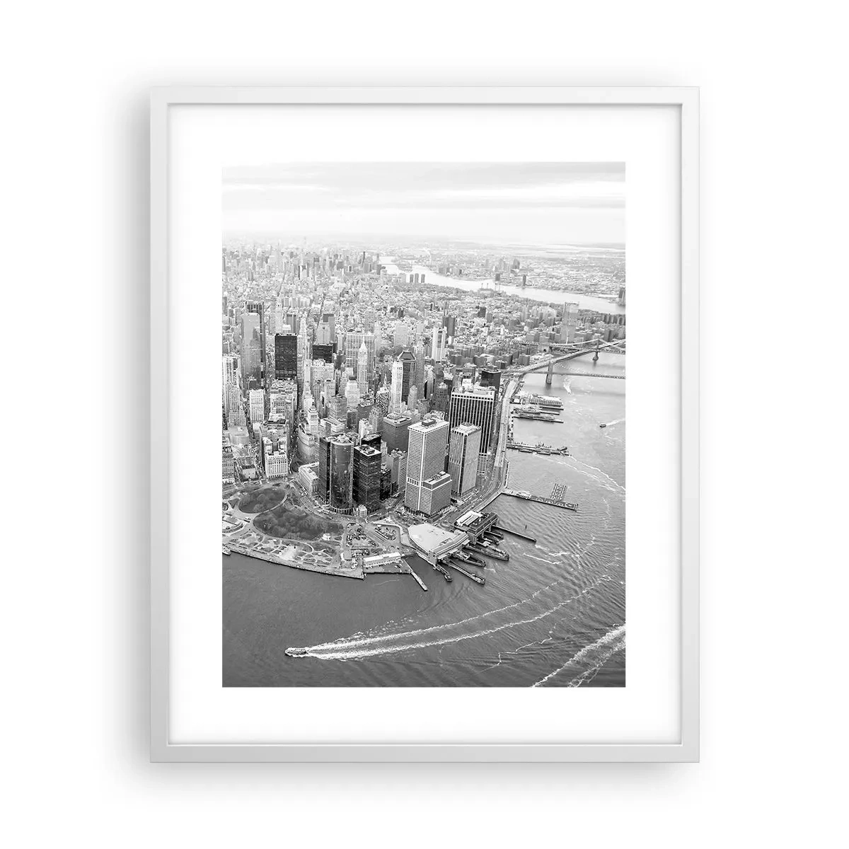 Plakát v bílém rámu - Jak nemilovat? - 40x50 cm