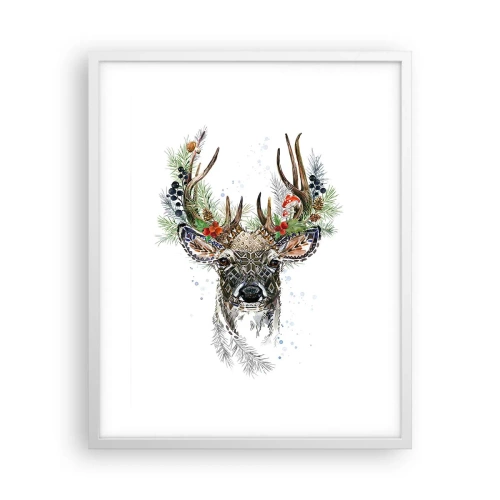 Plakát v bílém rámu - Ve slavnostním rouchu - 40x50 cm