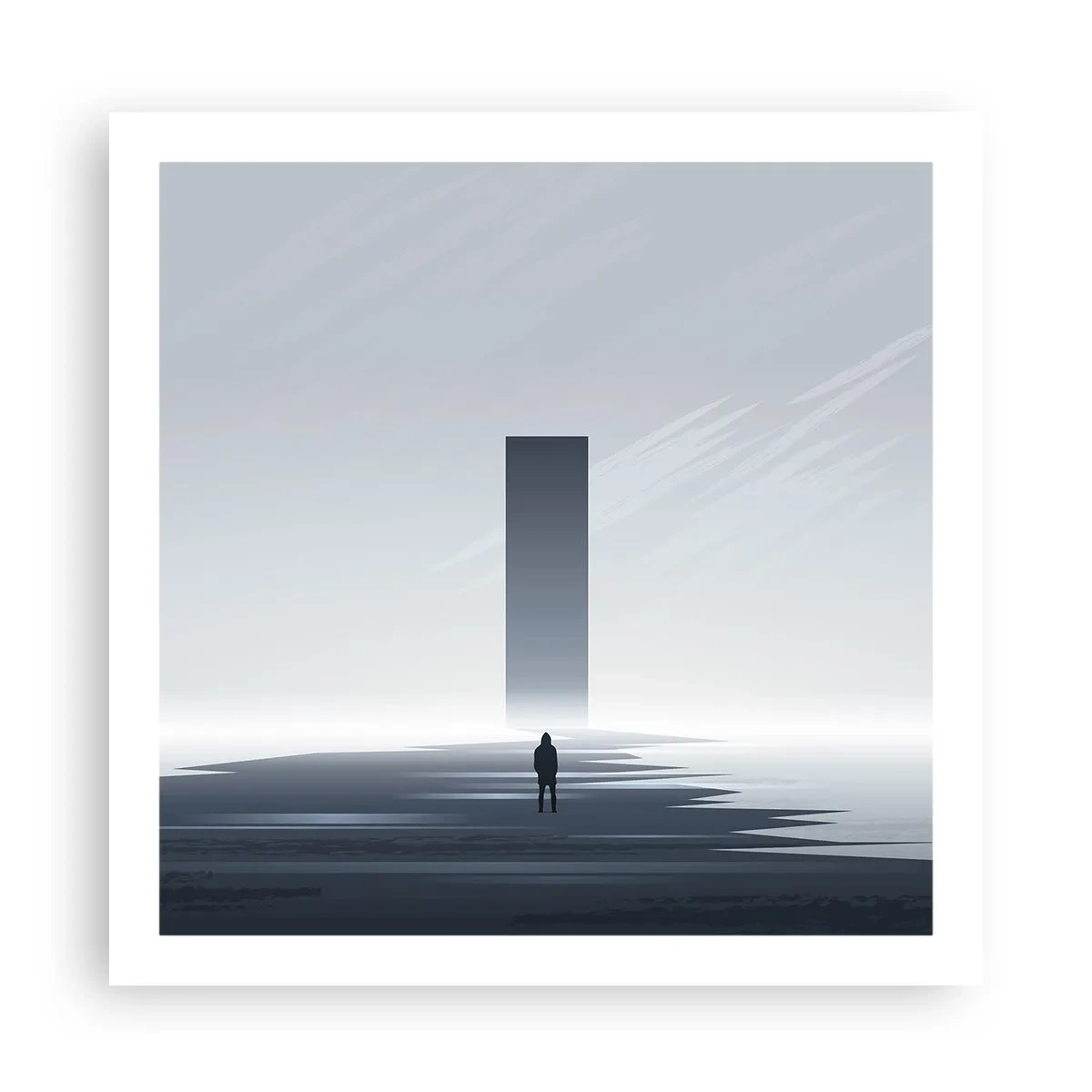 Plakát - Příležitost nebo hrozba? - 60x60 cm