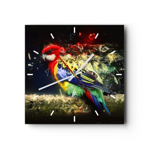 Nástěnné hodiny - Posel záře - 40x40 cm