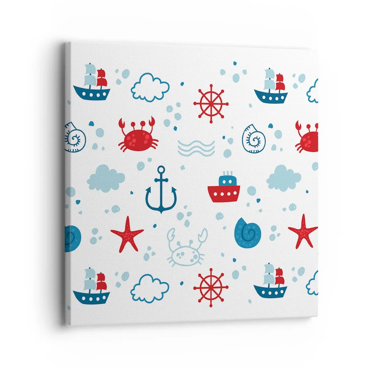 Obraz na plátně - Mořská pohádka - 30x30 cm