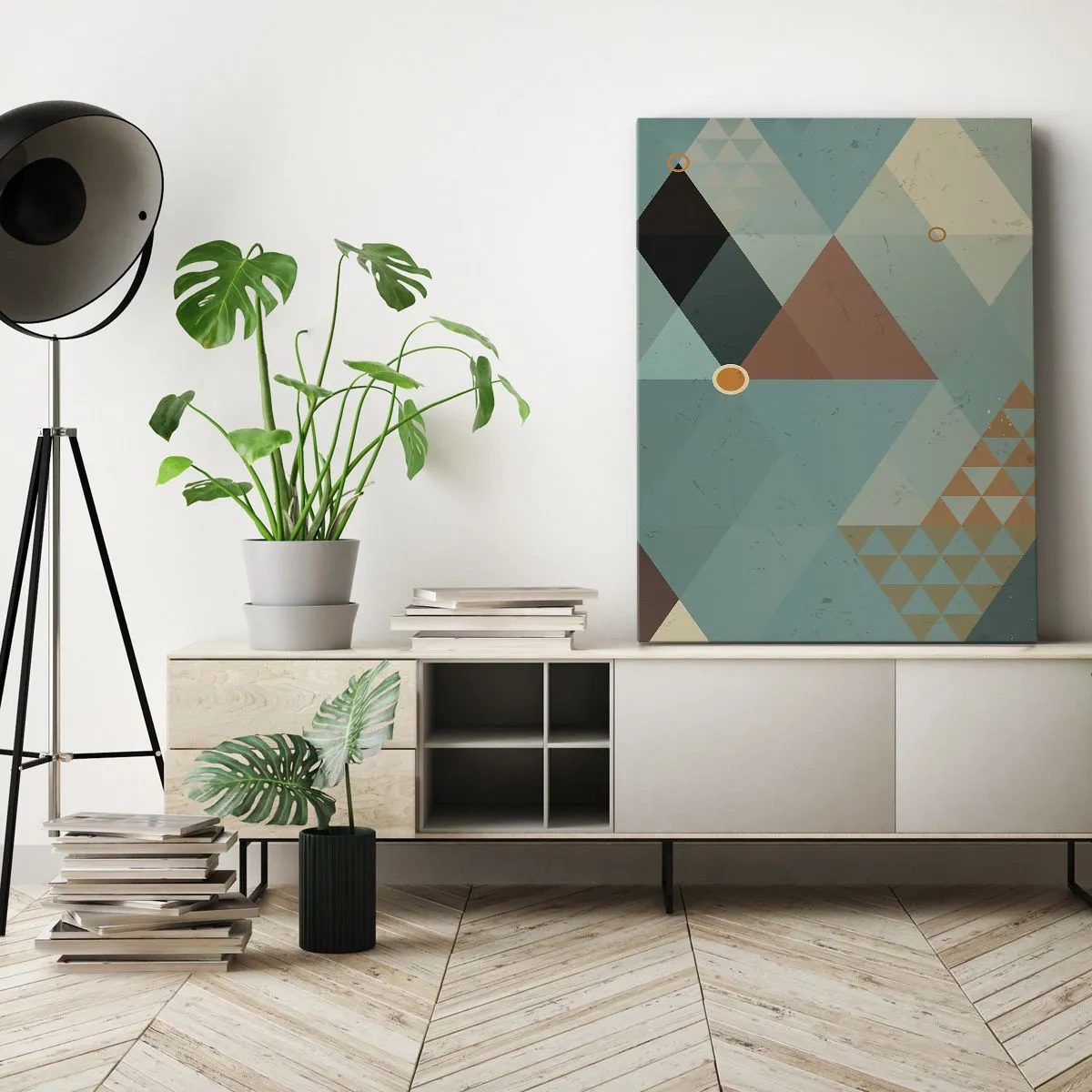 Obraz na plátně - Jednota mnohosti, mnohost jednoty - 80x120 cm