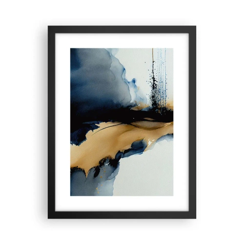 Plakát v černém rámu - Za závojem - 30x40 cm