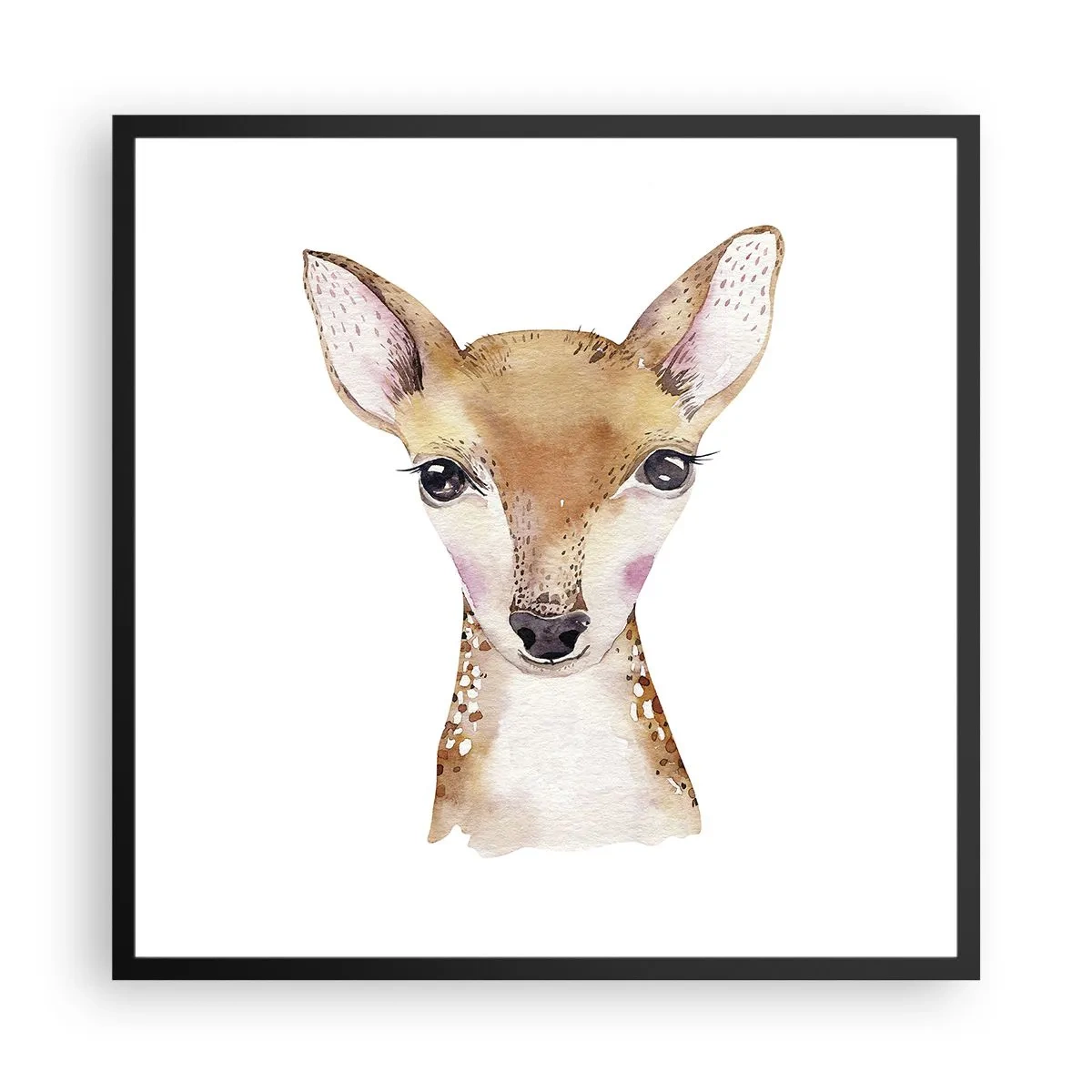 Plakát v černém rámu - Povaha nevinnosti - 60x60 cm