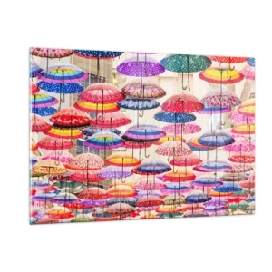 Obraz na skle - Městská louka - 120x80 cm