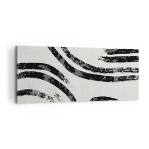 Obraz na plátně - Napůl zastavený - 100x40 cm