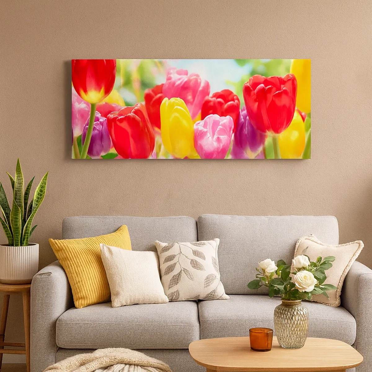 Obraz na plátně - To jsme my, barvy května! - 30x30 cm