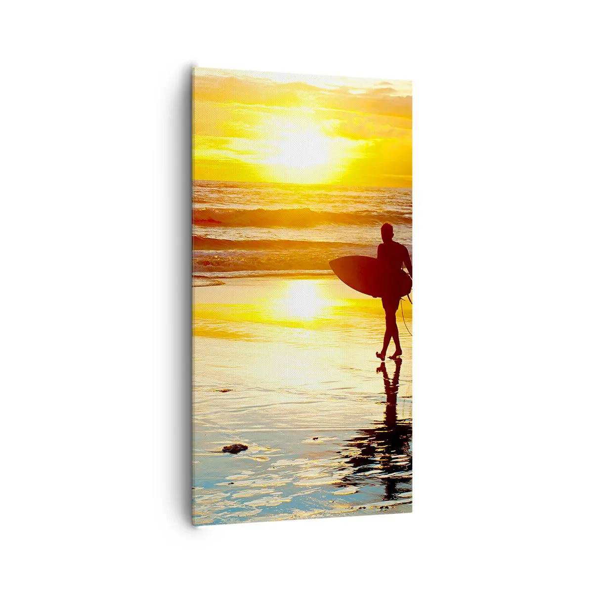 Obraz na plátně - Návrat bojovníka - 65x120 cm