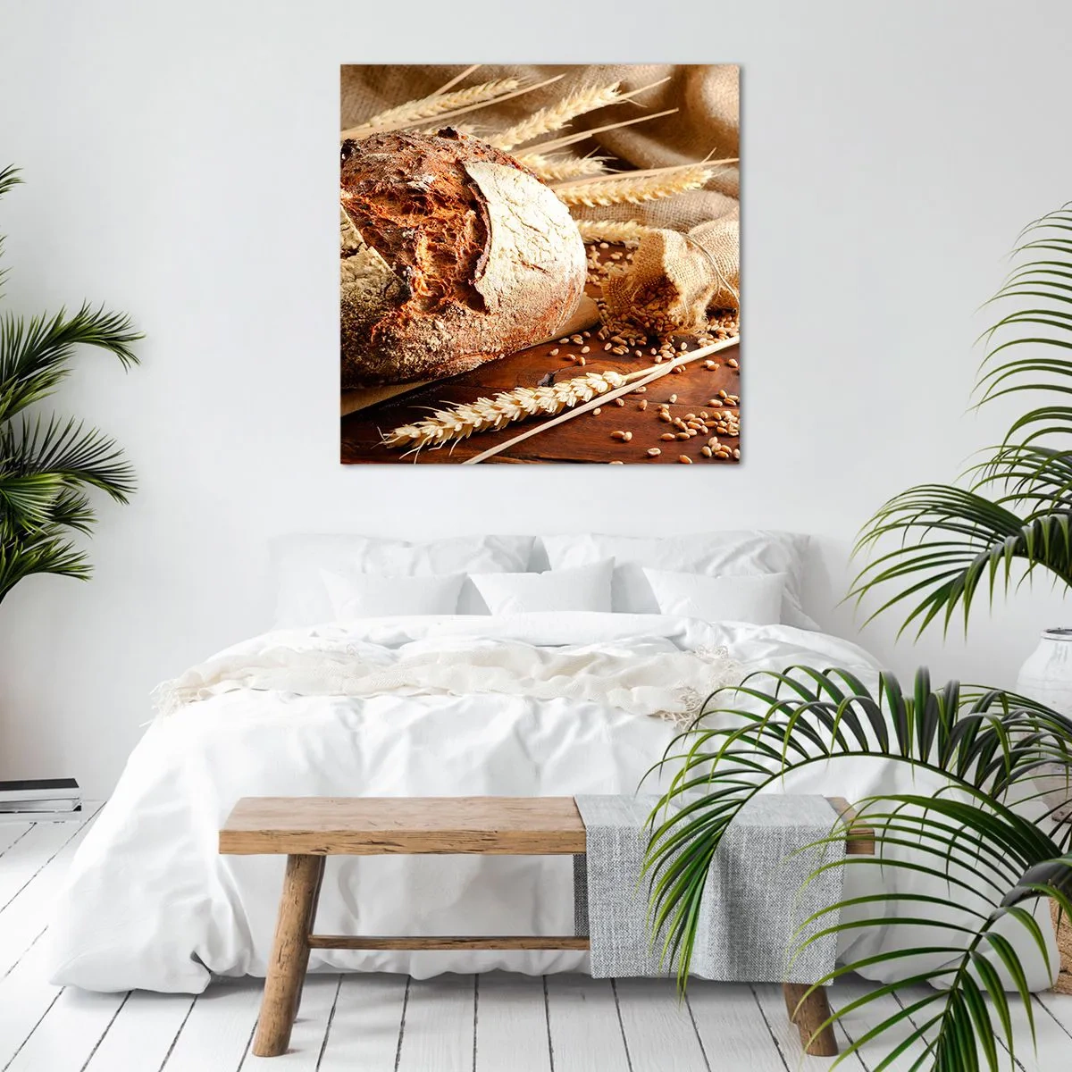 Obraz na plátně - Chutný, voňavý, křupavý - 50x50 cm