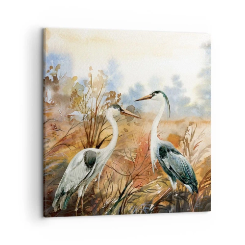 Obraz na plátně - Kam na podzim? - 50x50 cm