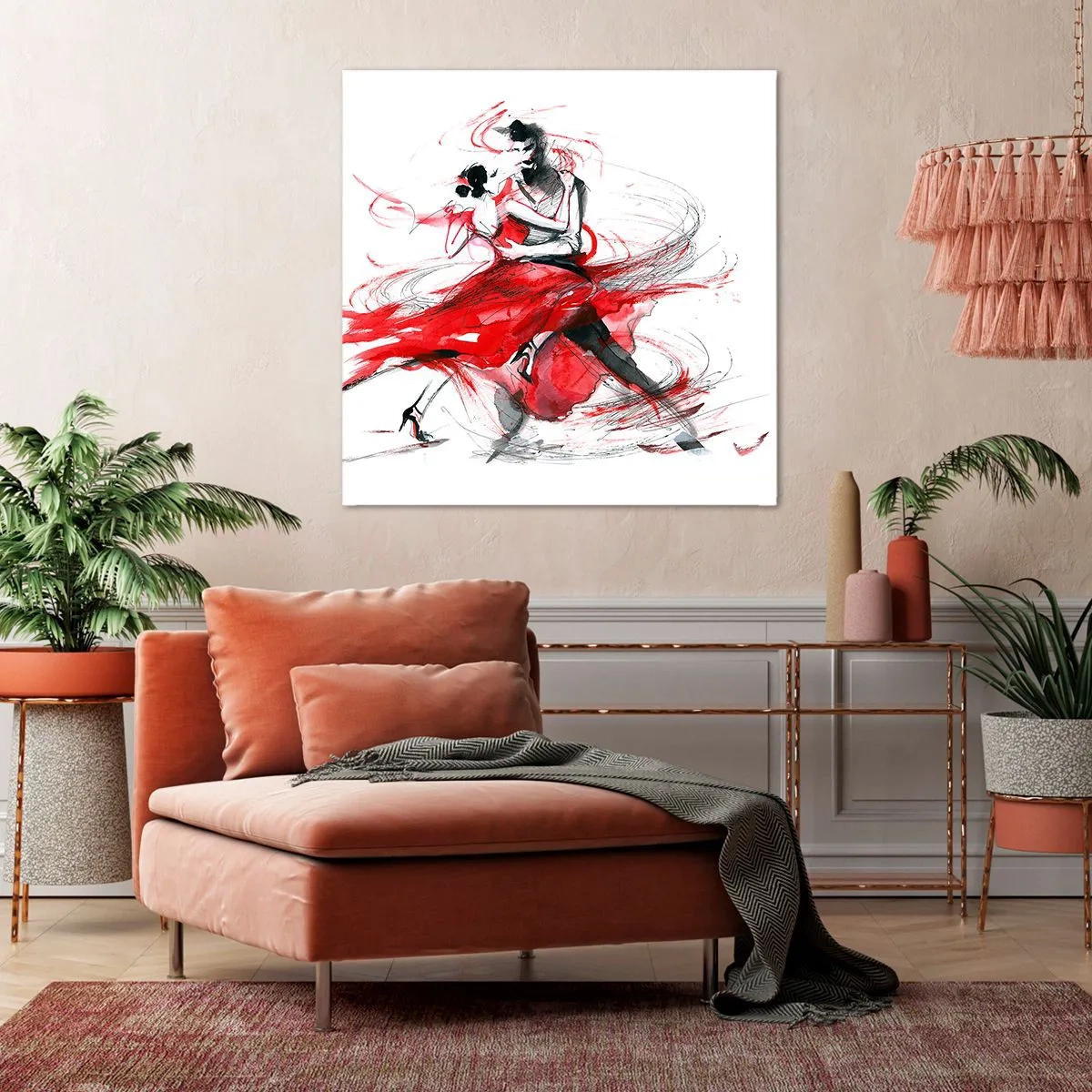 Obraz na plátně - Tango - rytmus náruživostí - 30x30 cm