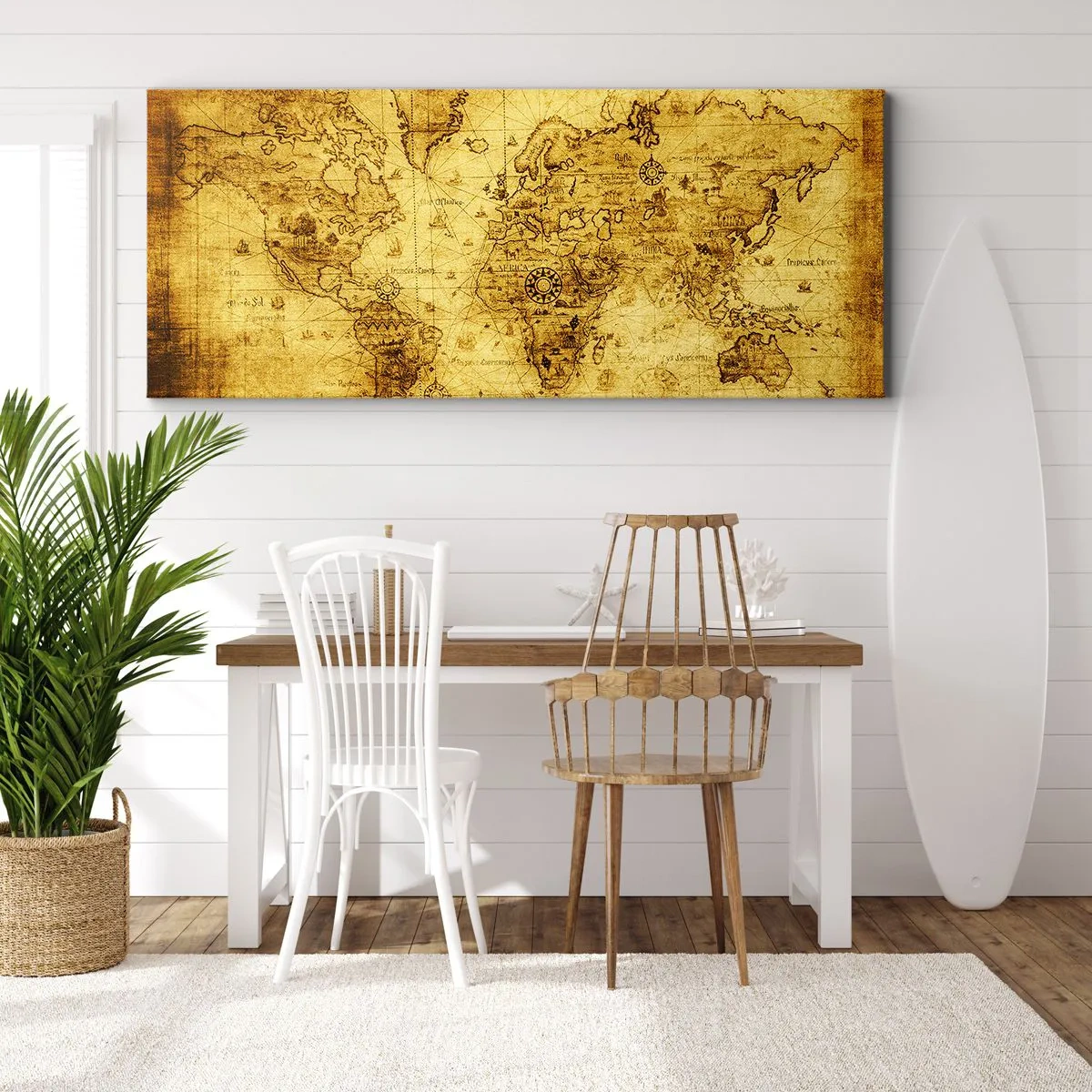 Obraz na plátně - Tento svět je divný - 160x50 cm