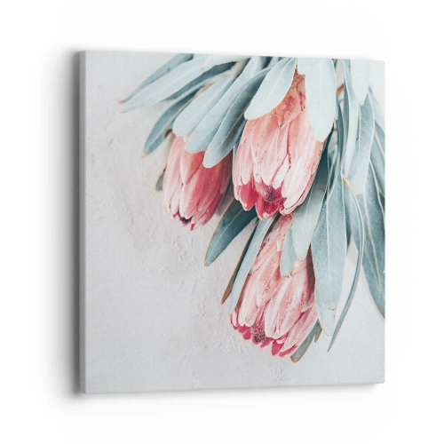 Obraz na plátně - Zahanbené svou vlastní krásou - 40x40 cm