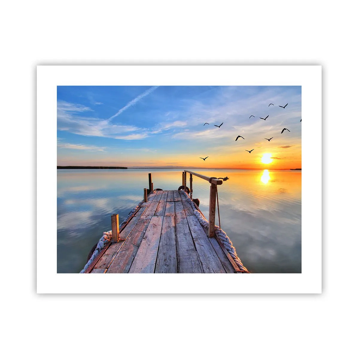 Plakát - Jít před sebe směrem ke slunci - 50x40 cm