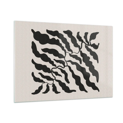 Obraz na skle - Povaha čtverce - 100x70 cm