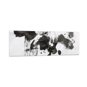 Obraz na skle - Metoda v šílenství? - 160x50 cm