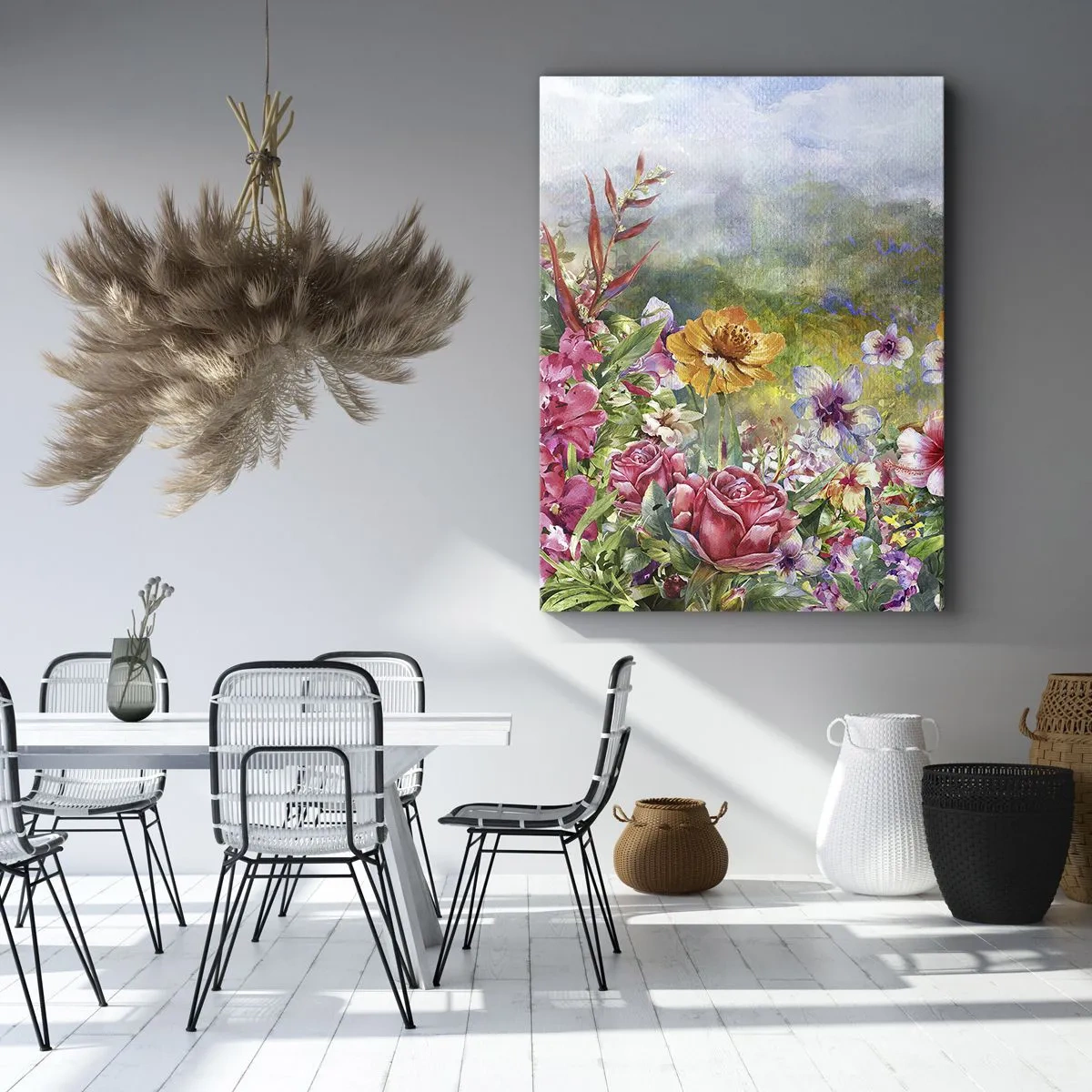 Obraz na plátně - Zahrada, která se zbláznila - 50x70 cm