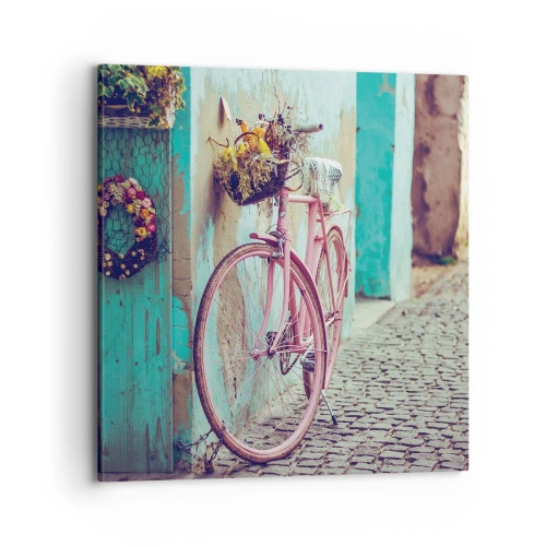 Obraz na plátně - Hned se vrátím - 70x70 cm