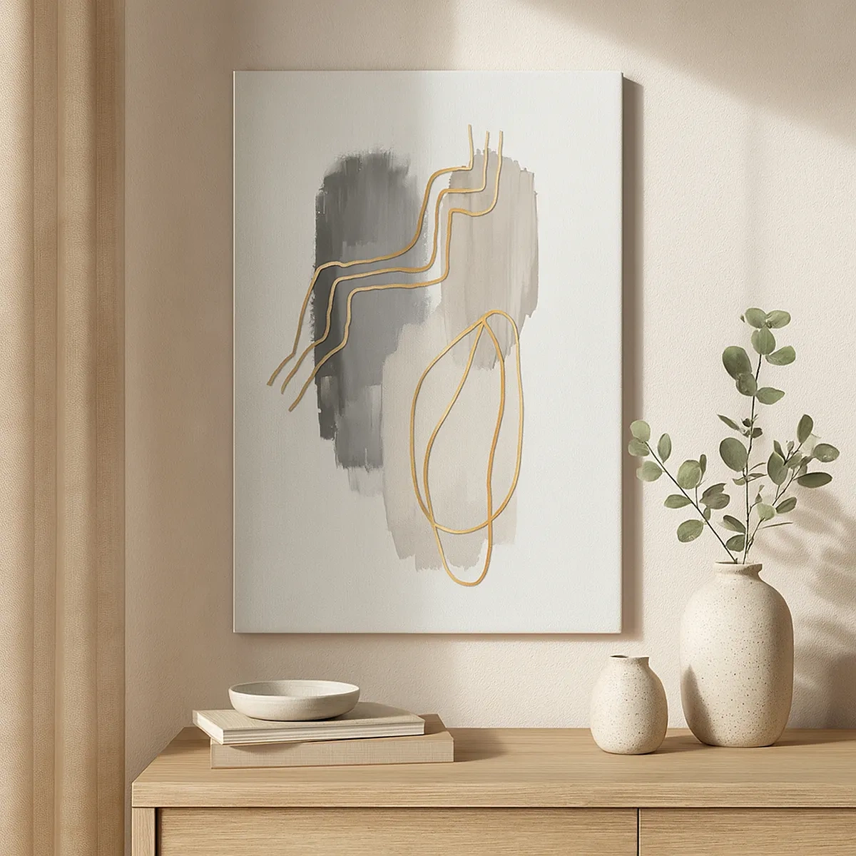 Obraz na plátně - Trvání a pohyb - 50x70 cm