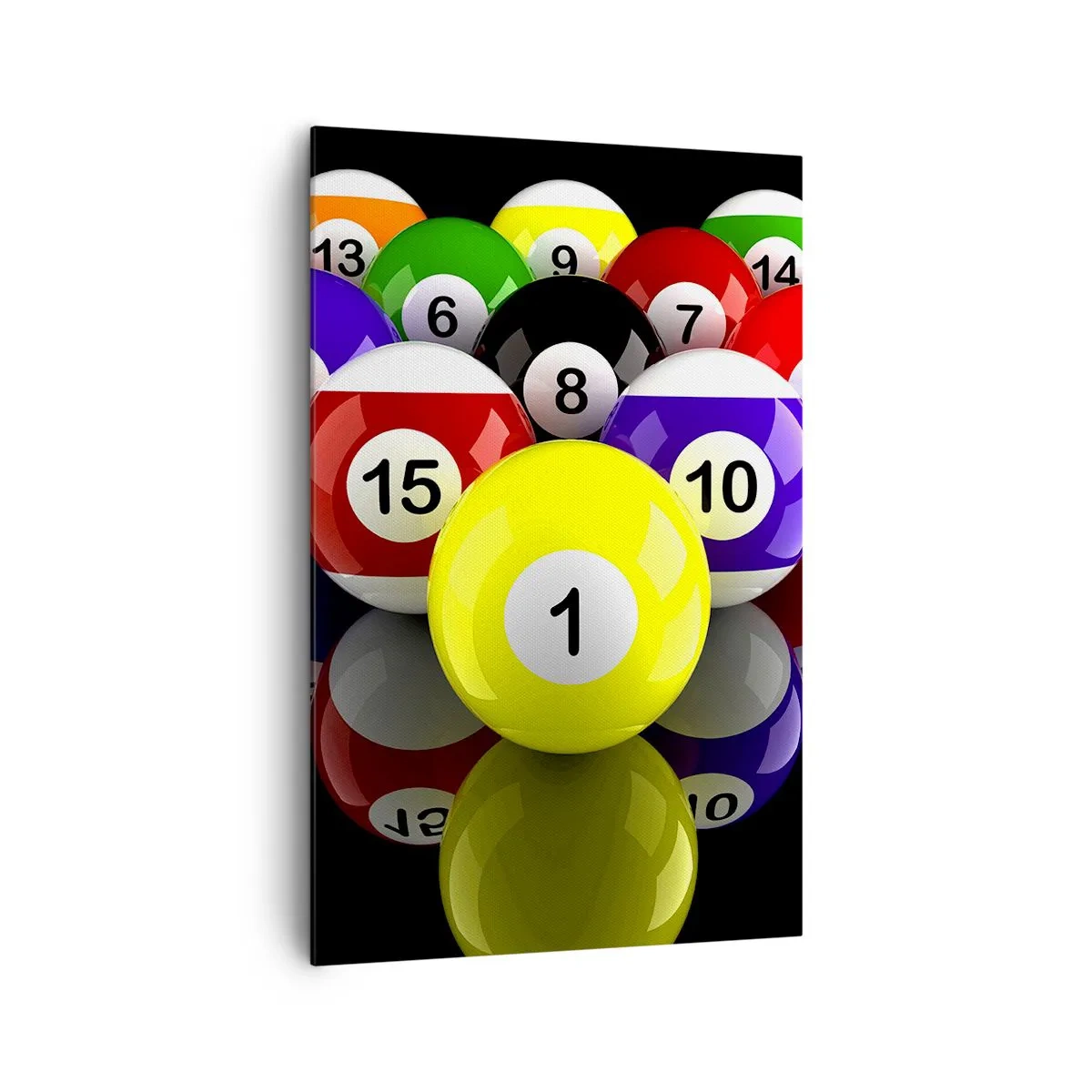 Obraz na plátně - Různé barvy hry - 80x120 cm