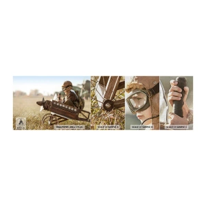 Vzor Fototapety Premium Canvas - Start do snů - Chlapec, Letadlo, Vinobraní - 100x30 cm