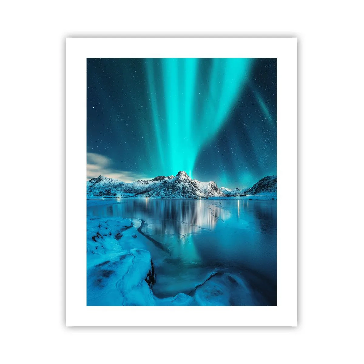 Plakát - Noc plná světla - 40x50 cm