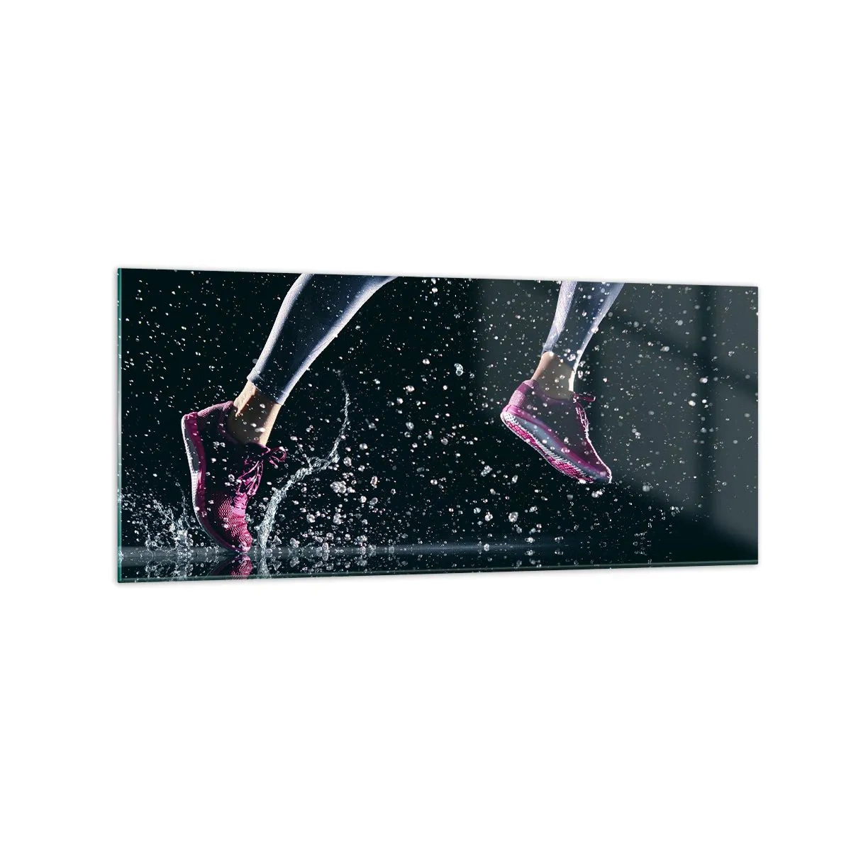 Obraz na skle - Poběž jako vítr - 120x50 cm