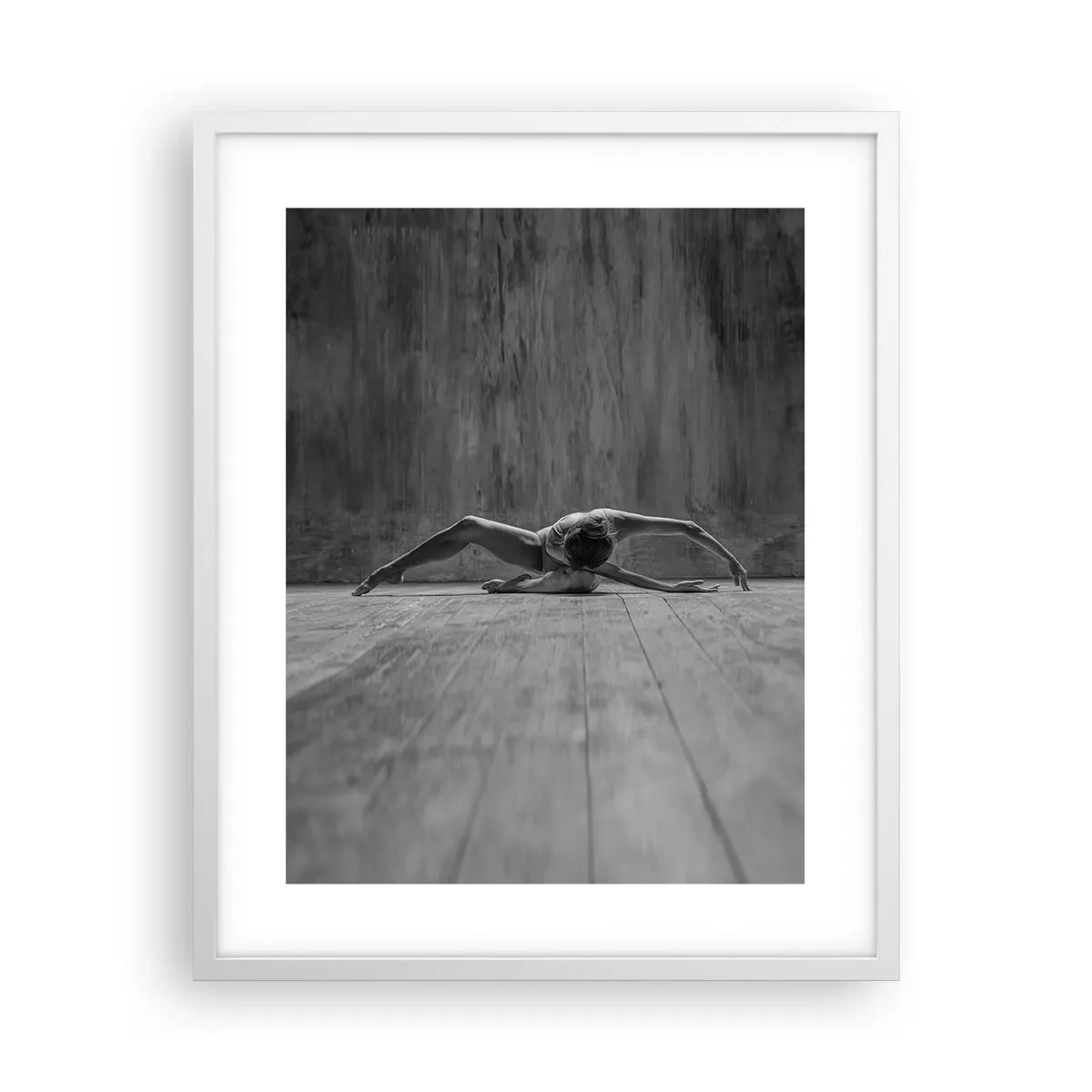 Plakát v bílém rámu - Nalezená symetrie - 40x50 cm