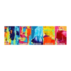 Vzor Fototapety Samolepicí Deluxe Sticker - Život je krásný! - Abstrakce, Grafika, Kus - 100x30 cm
