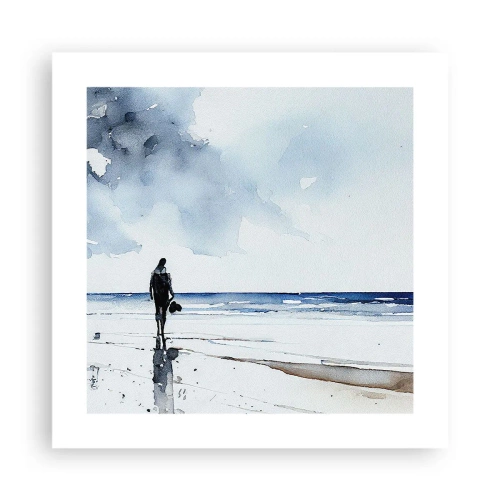 Plakát - Rozhovor s mořem - 40x40 cm